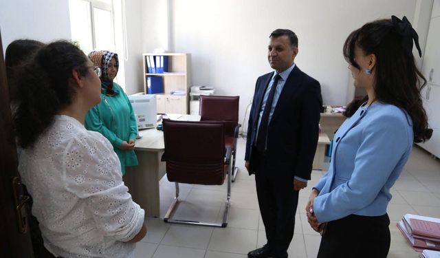 Kaman Sosyal Hizmet Merkezi’nde yürütülen çalışmalar ele alındı