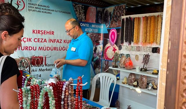 Kırşehir Ceza İnfaz Kurumu Ürünleri Kayseri'de Görücüye Çıktı