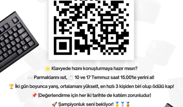Kırşehir’de klavye şampiyonları aranıyor!
