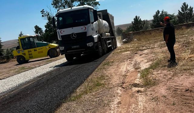 Kırşehir’de köy yolları yenileniyor!