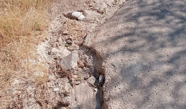 Kırşehir’de yağmurun ardından köy yolları zarar gördü!