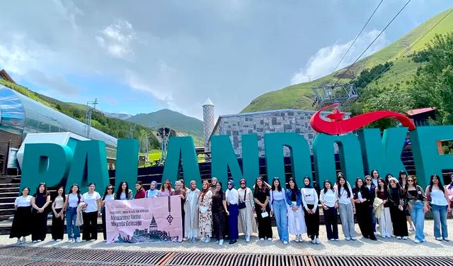 Kırşehir’den gençler Erzurum’da: Ahi selamı dadaşlar diyarına ulaştı