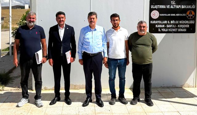 Ulaşım yatırımları görüşüldü: Savcılı-Kaman Yolu ve Karaduraklı Köprüsü gündemde