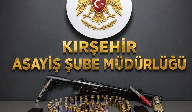 Kırşehir Emniyeti düğmeye bastı: 14 kişiye işlem yapıldı