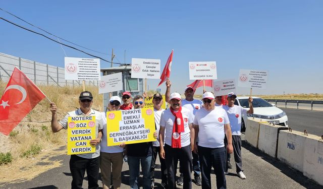 TEMUD'un Ankara yürüyüşü Özbağ'a ulaştı!