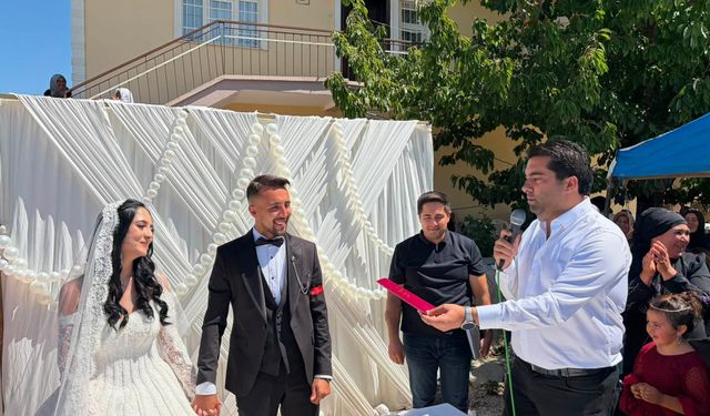 Başkan Demirci Nikâh Masasındaydı