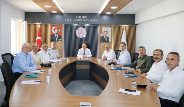 İl Müdürü Gülşen Başkanlığında Kurul toplandı