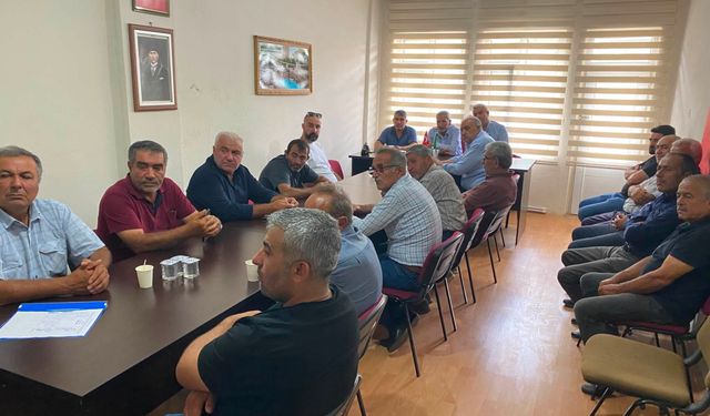 Boztepe’de Üreticilerin Sorunları Masaya Yatırıldı