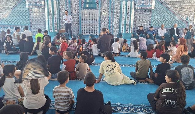 Boztepe’de Yaz Kur'an kursu öğrencileri için unutulmaz şenlik!