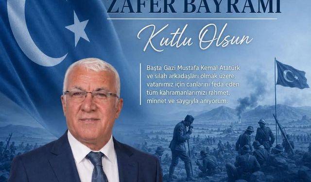Şaban Çelik: “Vatanımıza ve bağımsızlığımıza sahip çıkma kararlılığımız sürecek”