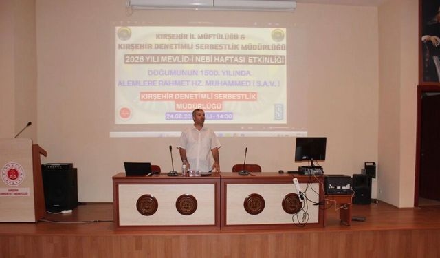 Kırşehir’de Yükümlülere Manevi Değerler Anlatıldı
