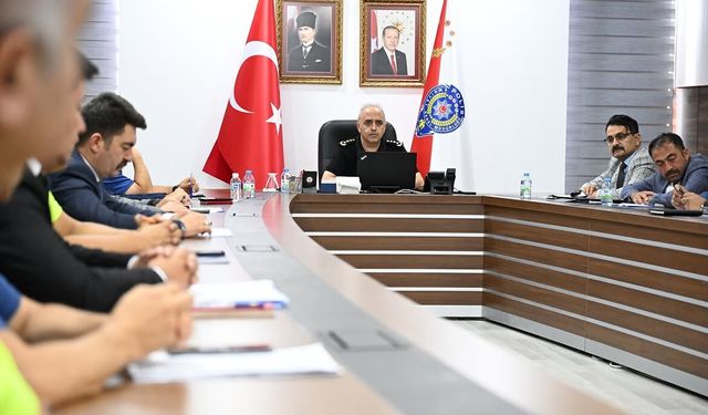 Kırşehir’de Haftalık Genel Asayiş Toplantısı Gerçekleştirildi