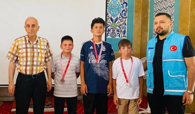 Kaman’da Yaz Kur’an kursları arası Kahoot Bilgi Yarışması heyecanı yaşandı