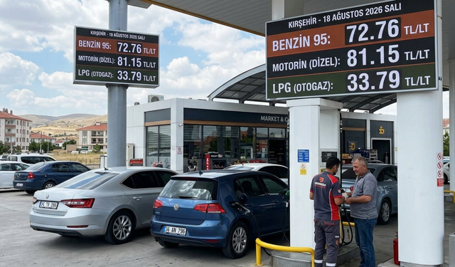 Kırşehir'de Akaryakıt Fiyatları Ne Kadar Oldu? İşte 18 Ağustos Güncel Liste