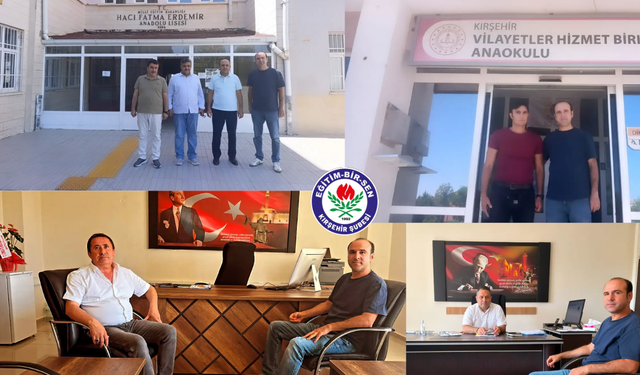 Yavuz’dan Yeni Atanan Yöneticilere Tebrik Turu