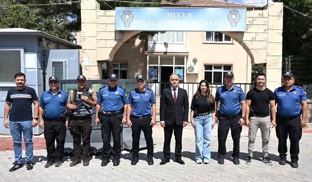 Kırşehir İl Emniyet Müdürü Görücü’den Mucur’da güvenlik denetimi