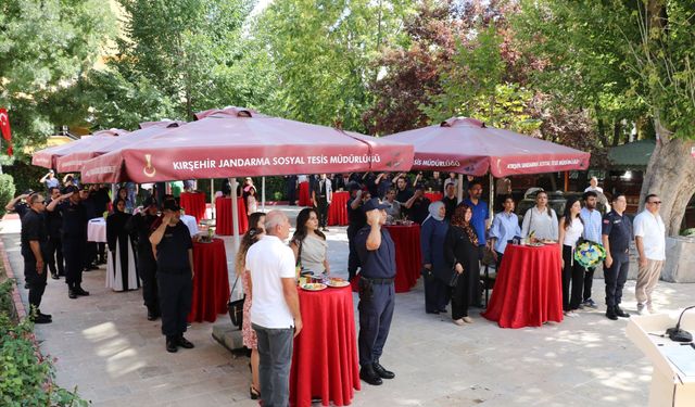 Kırşehir İl Jandarma Komutanlığında rütbe terfi töreni düzenlendi
