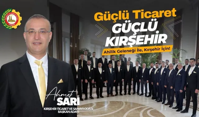 Kırşehir TSO Başkan Adayı Sarı hedeflerini anlattı