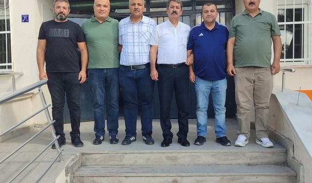 Kırşehir’de eğitim camiasından Erhan Umucu’ya yeni görevinde destek