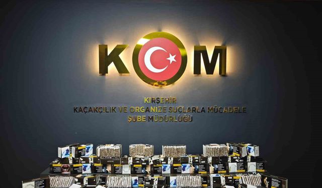Kırşehir’de iş yerinden çıkanlar şaşırttı! 15 bin 80 adet ele geçirildi