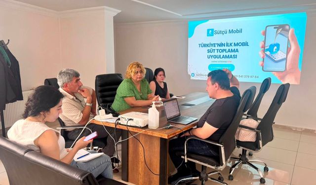 Kırşehir’de süt toplama süreçleri değerlendirildi