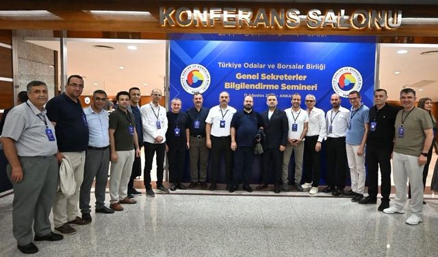 Oda ve borsaların geleceği konuşuldu: Çelik, Kırşehir’i temsil etti