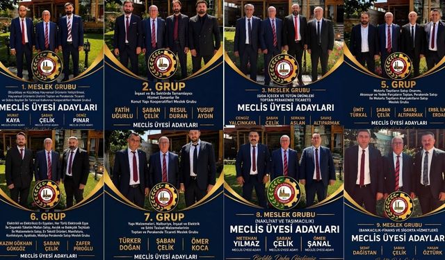 Şaban Çelik Kırşehir TSO’daki Ekibini Açıkladı! İşte Adaylar