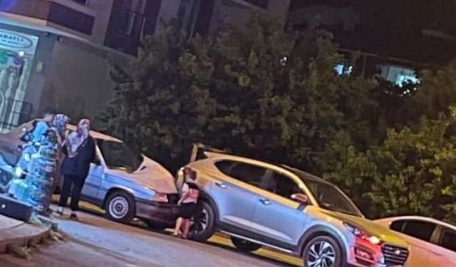 Kırşehir'de İki Otomobil Çarpıştı