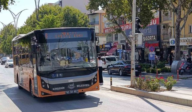Kırşehir’de toplu taşıma ücretleri artırıldı