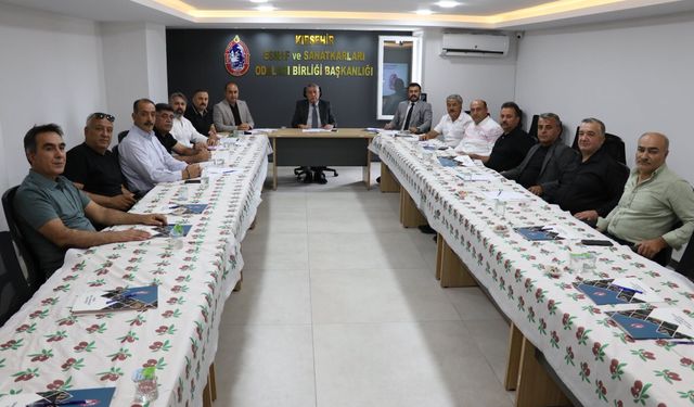 Ticaret İl Müdürlüğü ve Oda Başkanları Bir Arada