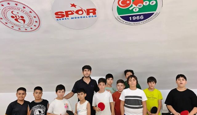 Aslan: "Masa Tenisi Antrenmanlarımız Devam Ediyor"