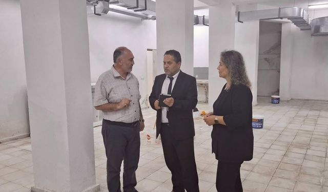 Şube Müdürü Mehmet Bulut’tan yemekhane denetimi