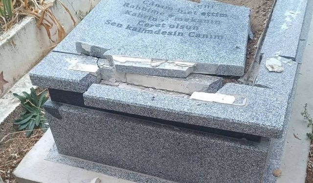 Bir Mezar İkinci Kez Tahrip Edildi