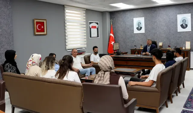 İl Müdürü Çakmakçı "Genç Ahiler" Ekibini Ağırladı