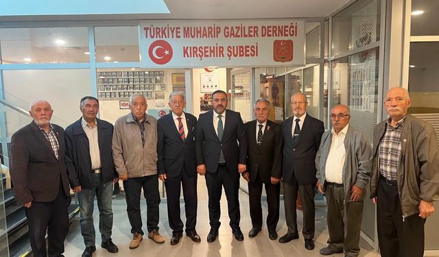 Başkan Hakanoğlu Kırşehir’de gazilerle buluştu