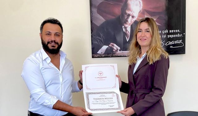 Çiçekdağı’na hizmet eden doktordan veda