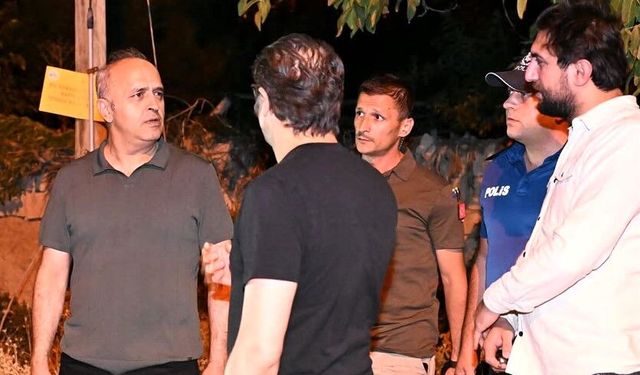 Emniyet Müdürü Görücü’den Güldiken Mahallesi’nde gece denetimi