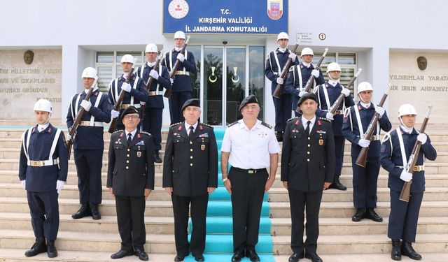 Kırşehir İl Jandarma Komutanlığı’nda Asayiş ve Hizmet Denetimi