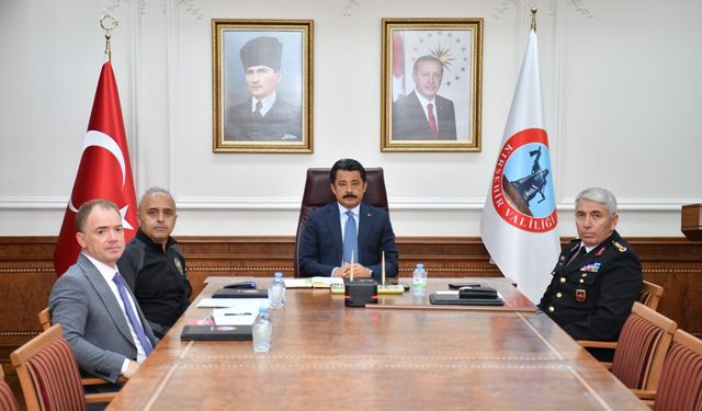 Kırşehir Heyeti Okul Güvenliğini Görüştü