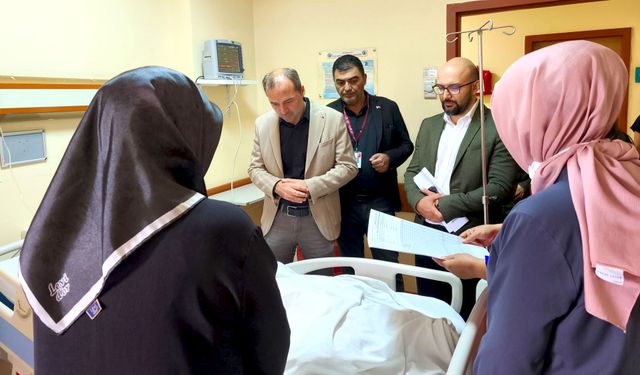 Hastane yönetimi sahaya indi! Kırşehir’de birimlerde inceleme