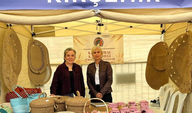 Horasan buğdayının lezzeti fuarda sergilendi