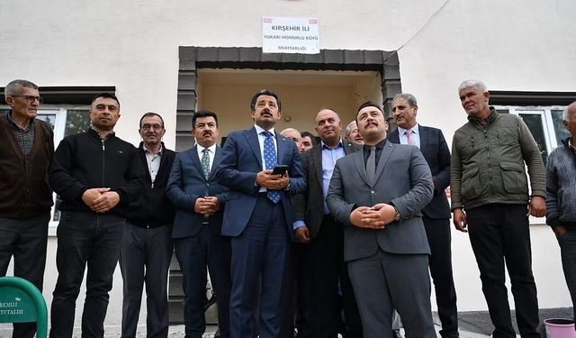 Kırşehir’de 30 köyde 38 kamu binası yeniden hayat buldu