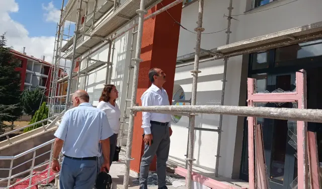 O Anaokulunda Çalışmalar Yerinde Takip Edildi