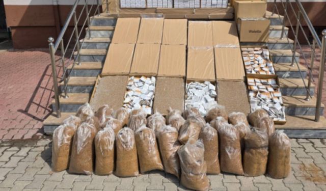 Kırşehir Kaman’da kaçak makaron operasyonu: 7 adreste arama yapıldı