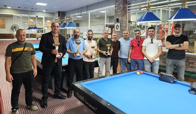 Kırşehir’de 3 Bant Bilardo İl Şampiyonası nefes kesti