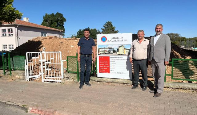 Kırşehir’de Boztepe’ye 8 derslikli yeni ilkokul geliyor