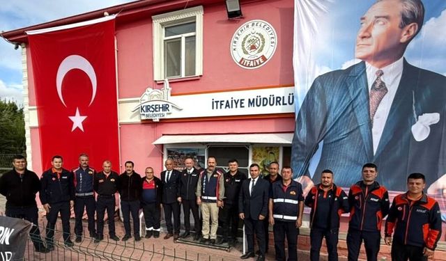 Kırşehir’de fedakâr itfaiyecilere anlamlı destek