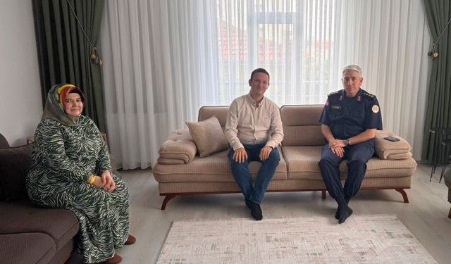 Kırşehir’de İl Jandarma Komutanı Yıldırım gazilerle buluştu