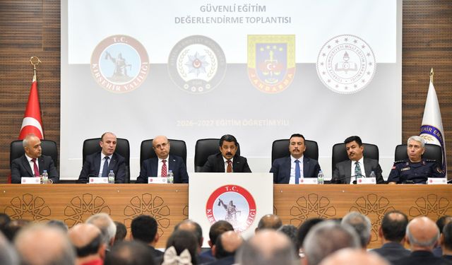 Kırşehir’de öğrencilerin güvenliği için kurum amirleri bir araya geldi