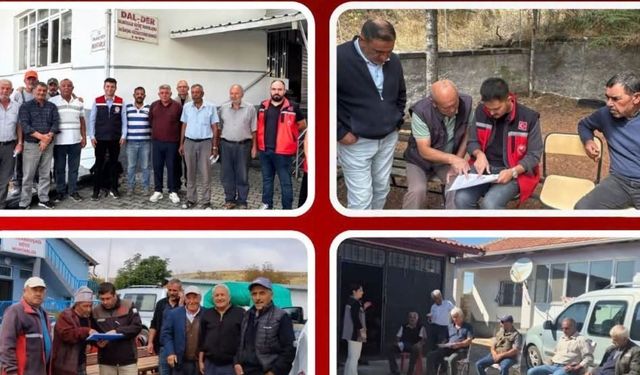 Kırşehir’de üreticiler sahada dinleniyor